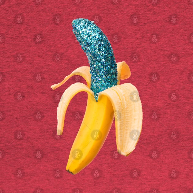 Glitter banana by byb